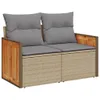 Modulares Garten-Loungeset, 11-teilige Sofagarnitur mit Produktbild-Vorschau 4