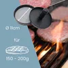 NATUMO Burgerpresse Set aus Hamburgerpresse und Burger Produktbild-Vorschau 3