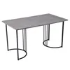 okwish Esstisch 140x80 1-St Gestell aus Metall mit Produktbild-Vorschau 10