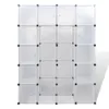 vidaXL Armoire modulaire à 14 compartiments blanc Voir les images du produit 11