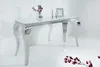 Eleganter Design Konsolentisch MODERN BAROCK 140cm weiß Produktbild-Vorschau 1
