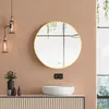 kleankin miroir de salle de bain, miroir rond, miroir de Voir les images du produit 2