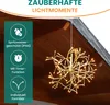 Weihnachtsdekoration Goldstern 45 cm 3er Set mit 120 LED Produktbild-Vorschau 2