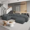 Masseno Ecksofa VELAMI L-S mit Schlaffunktion U-Form, Sofa Produktbild-Vorschau 1