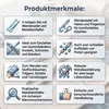 Wendenadel Einziehnadel 2tlg Set Durchzugshilfe Produktbild-Vorschau 5