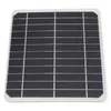 A square solar panel with a white frame, viewed from a slightly elevated angle. Produktbild-Vorschau