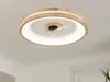 Stropní ventilátor Globo Lighting kovový bílý matný, LED Náhled obrázku produktu 6