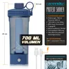 Arendo protein shaker elettrico, protein shaker 700 ml, Anteprima dell’immagine prodotto 2