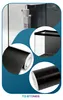 Aquariumrueckwand Selbstklebend Matt 200x50cm Schwarz Produktbild-Vorschau 12