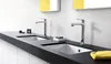 Hansgrohe Metris Waschtischmischer 200 Highriser Chrom Produktbild-Vorschau 5