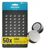 ABSINA 50x AG3 LR41 a bottone 1,5V - Pile alcaline a Anteprima dell’immagine prodotto 1
