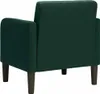 vidaXL Poltrona con braccioli verde scuro 54 cm in velluto Anteprima dell’immagine prodotto 5