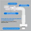 Universal Siphon mit Teleskop Funktion, Abflussgarnitur mit Produktbild-Vorschau 3