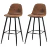 Meubles Cosy Lot de 2 tabourets de bar industriels avec Voir les images du produit 1