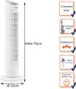 Tristar VE-5864, Vertikální domácí ventilátor, Bílá, Náhled obrázku produktu 12