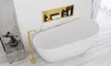 Rea Badezimmerregal 09 30X60X10 Brush Gold Produktbild-Vorschau 8