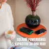 BOT Solární powerbanka SP5 1 panel 30000mAh s kabely zelená Náhled obrázku produktu 3