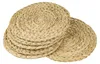 Rundes Tischset geflochten aus Wasserhyazinthe als 6er Set von HMF Produktbild-Vorschau