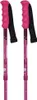 A pair of pink hiking poles against a white background. Produktbild-Vorschau