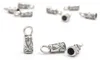 Vintageparts Endkappen Metalllegierung antik silber mit Produktbild-Vorschau 3