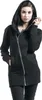 RED by EMP Damen schwarze lange Sweatjacke mit Produktbild-Vorschau 5