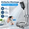 Duschkopf, Hochdruck Duschbrause, Handbrause mit 3 Produktbild-Vorschau 2