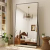 Koonmi 171 x 76 cm Standspiegel, robust Ganzkörperspiegel Produktbild-Vorschau 2