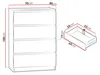 MIRJAN24 Kommode Malwa M4, Stilvoll Sideboard mit 4 Produktbild-Vorschau 4