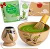 Matcha cajový obradní set "Bamboo" s miskou, metlickou, Náhled obrázku produktu 1