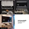 Artforma Badspiegel SMART 90x90 cm - mit LED Beleuchtung - Produktbild-Vorschau 5