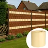 FORTENA Sichtschutzstreifen Basic glatt 19cm x 26m beige Produktbild-Vorschau 7