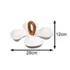 Patera na przekąski porcelanowa Podgląd zdjęcia produktu 3