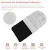 Fußsack Kinderwagen Winter,Wasserdicht und Winddicht, Produktbild-Vorschau 2