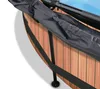 Piscina fuori terra EXIT Wood con struttura in legno, ø360, Anteprima dell’immagine prodotto 8