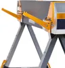 Close-up view of the support arms of a sawhorse or work table. Anteprima dell’immagine prodotto