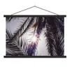 MuchoWow® Textilposter Palmwedel - Sonne - Sommer 90x60 cm Produktbild-Vorschau 1