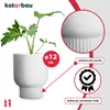 KOTARBAU® 2er Set Keramik Blumentopf ⌀ 12 cm Höhe: 16,5 cm Produktbild-Vorschau 4