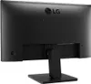The back of a black LG computer monitor on a white background. Anteprima dell’immagine prodotto