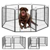 IvoQ Welpenauslauf – Hundeauslauf – 8 Paneele – 60 cm hoch Produktbild-Vorschau 1
