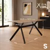 CLP Tischbeine Cascada Schwarz Tischgestell X-Form für DIY Produktbild-Vorschau 3