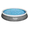 Bestway runder aufblasbarer Fast-Set-Pool – Rattan-Druck – Produktbild-Vorschau 3