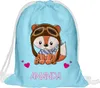 Kinder Turnbeutel mit Namen Beutel Fullprint Tasche Gymsac Produktbild-Vorschau 1