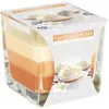 Bispol wieca trjkolorowa w szkle Ciasteczko Waniliowe, 170g Produktbild-Vorschau 2