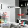 AICA Hochdruck Edelstahl Wasserhahn Küche Ausziehbar Produktbild-Vorschau 4