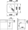 BLANCO SUPRA 340-U CNS 31/2'' BF m.UEL o.AF Unterbauspüle / Produktbild-Vorschau 10