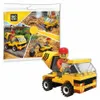 BLOCKI MyCity Baustelle Bulldozer Bausatz Fahrzeug Produktbild-Vorschau 7