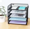 5-Tire Schreibtisch Organizer, Mesh Briefablage mit Griff, Produktbild-Vorschau 9