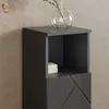 Mobiletto bagno Livinity Ronco Antracite lucido 30 x 95 cm, Anteprima dell’immagine prodotto 6