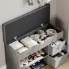 Mondeer Banc à chaussures avec assise, rangement pour Voir les images du produit 4