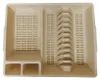 Odkapávač na riad s odkvapkávačom - BEIGE Bentom Náhľad obrázku produktu 4